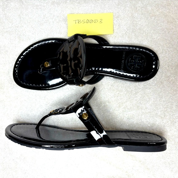 Tory Burch, Millet Patent, Black, 6 - Picture 2 of 3